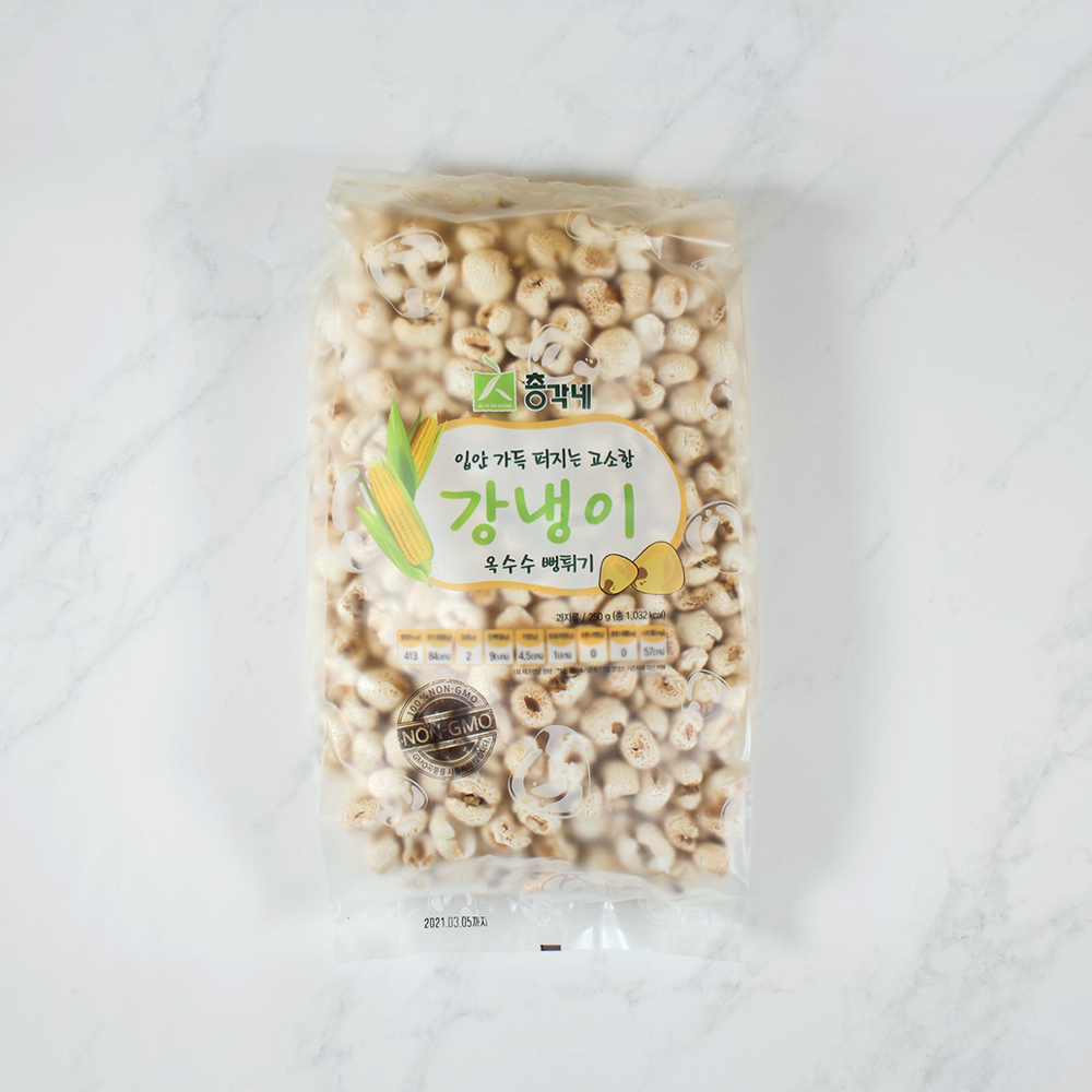 총각네 강냉이 성분 분석