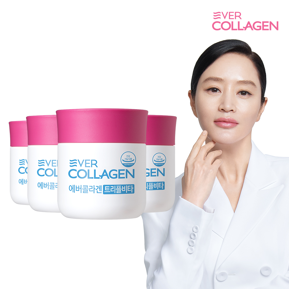 <b>에버콜라겐 트리플비타</b> 4주분 X 4통 (16주분)