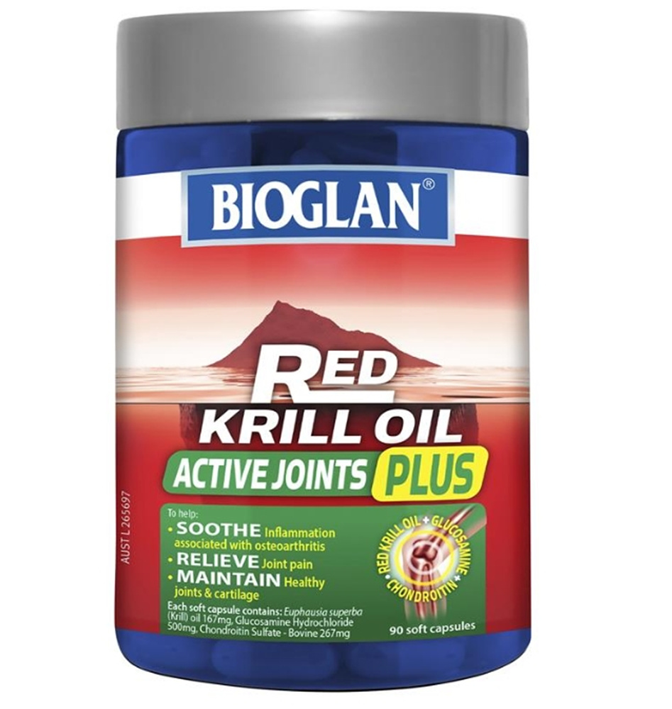 Bioglan 바이오글랜 <b>레드</b> <b>크릴오일</b> <b>플러스</b> 60캡슐 2팩