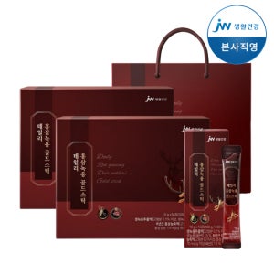 JW생활건강 데일리 홍삼녹용 골드스틱 10g x 30포, 2개