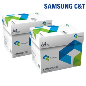 삼성 A4용지 복사용지 75g 2500매, 2개