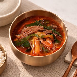 금강수림 전통 육개장 1kg 외 9종 한식 국탕 반찬 밀키트