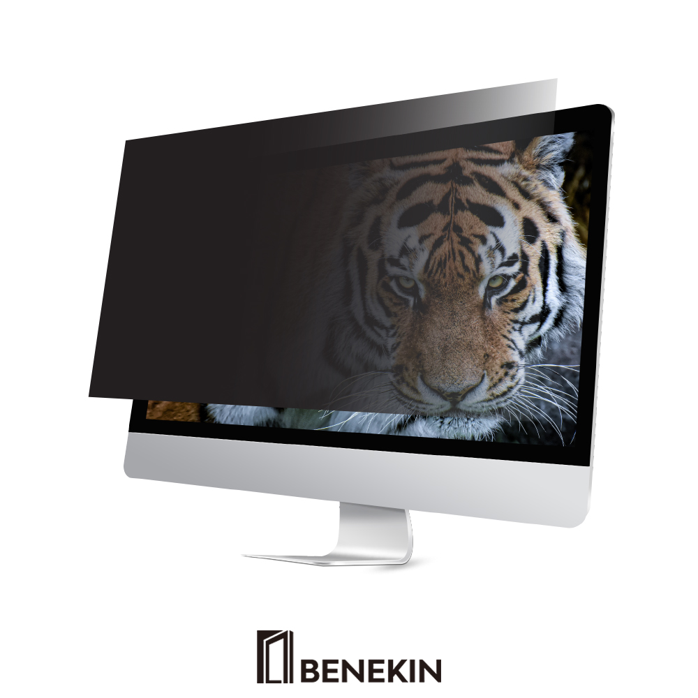 베네킨 모니터 보안 필름 사생활보호 블루라이트차단 프라이버시 정보 보호 LG원단 510x287mm