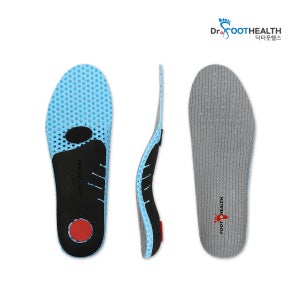 닥터풋헬스 족저근막 평발 자세교정 기능성 깔창 인솔 액티브 DFH801