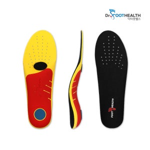 닥터풋헬스 족저근막 평발 자세교정 기능성 깔창 인솔 다이나믹 DFH802