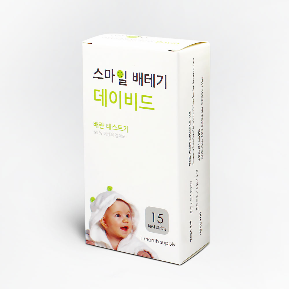스마일 배란테스트기 15개입 배테기 배란일 테스트