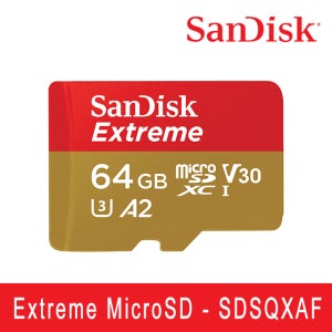 샌디스크 MicroSD Extreme 카드 메모리 32G 64G 128G 200G 256G 400G [블랙박스 액션캠 카메라]