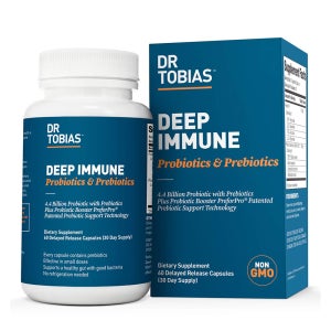 Dr.Tobias 프리바이오틱스+프로바이오틱스 딥이뮨 60캡슐