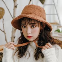 소녀감성 따뜻한 울 니트 끈달린모자 6color / 성유리 아이유 연예인 브라운햇