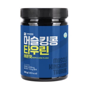 머슬킹콩 타우린 레몬맛 300g, 1개