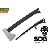 SOG 백컨트리 도끼 캠핑 작업 등산 비상 생존