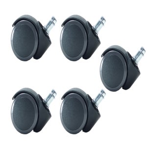 부품 부속 의자바퀴(5개) 압축봉 컴퓨터의자봉 튼튼한소재 의자중심봉