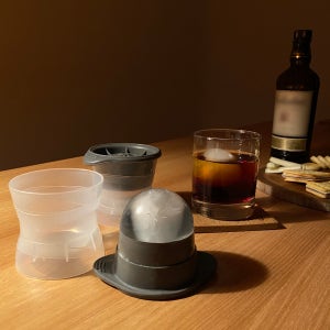 커피 양주 위스키 실리콘 동그란 구 원형 얼음 구얼음 틀 (지름 6cm)