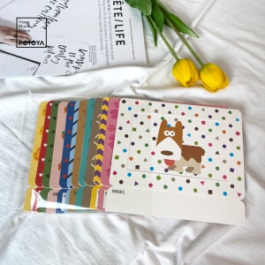 POTOYA 종이액자 12동물 컬러링액자 세트상품 (4X6) 2025 을사년 뱀띠 푸른뱀의해