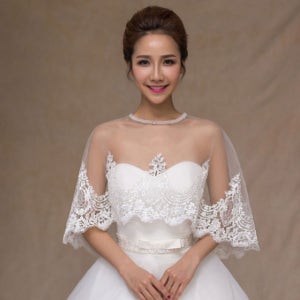 웨딩볼레로 웨딩케이프 웨딩망토 가디건 셀프 스몰 촬영