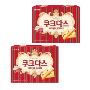 크라운 쿠크다스 화이트토르테 289g x 2개