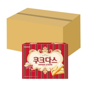 크라운 쿠크다스 화이트토르테 289g x 10개