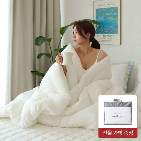 에이트룸 차르르 먼지없는 텐셀 모달 100% 차렵 이불 알러지케어 간절기 사계절 침구 SS