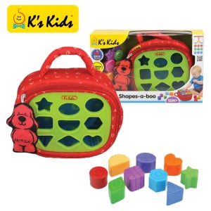 도형맞추기 놀이 가방 돌 아기 선물 유아 장난감 교구