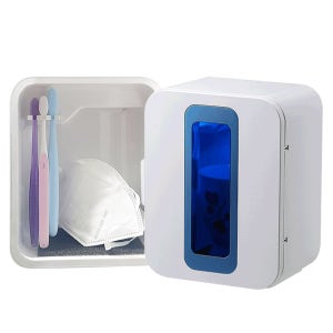 국산 UV C LED 살균기 칫솔 소독기 마스크 핸드폰 다용도 수납함 USB 충전