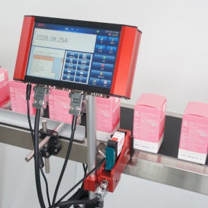 박스마킹기 유통기한 제조일자 생산일자 날인기 날짜인쇄기 산업용프린터 RED TIJ