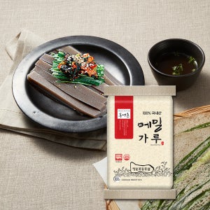 봉평촌 100% 국내산 메밀로 만든 메밀가루 800g