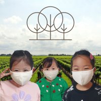 [유아동] 국산 오가닉 여름용 풍기인견 어린이 코로나19 마스크 소형 덴탈