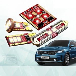 자동차 차량용 반디 LED 전구 1대분 풀세트 실내등 교체 번호판 트렁크 T10 파워 미등 36mm 31mm 28mm DIY 쏘렌토 MQ4
