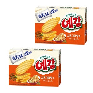 오리온 예감 치즈그라탕맛 204g x 2개