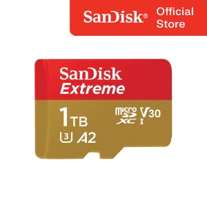SOI 샌디스크 익스트림 마이크로SD카드 1TB 액션캠 드론 전용 4K영상 CLASS10 V30 SANDISK EXTREME MICRO SDXC CARD