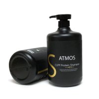 ATMOS 향기좋은 대용량 미용실 약산성 단백질 샴푸 지루성 두피 정수리냄새 곱슬머리 물미역 샴프