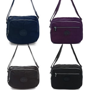 수납편리 패브릭 크로스백 JJ204 여행 메신저백 키플