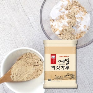 봉평촌 국내산 메밀이 함유된 메밀미싯가루 900g