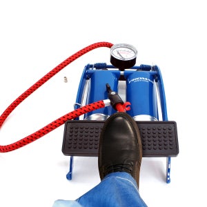 프로맥스 휴대용 더블 발펌프