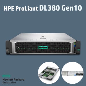 (P20182-B21) HPE DL380 Gen10 3204 1P 16G S100i NC 8LFF 500W PS Svr