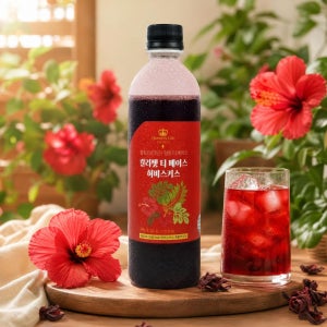 릴리벳 히비스커스 티 베이스 원액 허브차 450g