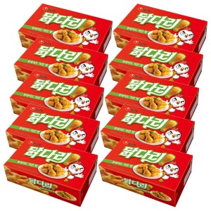 농심 닭다리 후라이드 66g x 10개