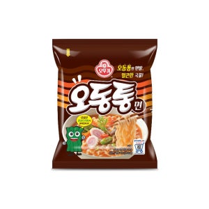 오뚜기 오동통면 4봉 멀티1팩 얼큰한맛 봉지라면