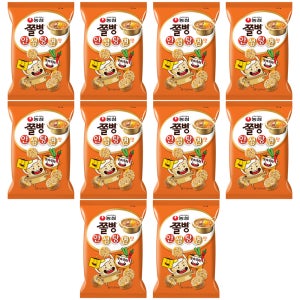 농심 쫄병 안성탕면맛 77g x 10개
