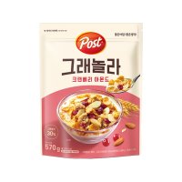 동서식품 포스트 그래놀라 크랜베리아몬드570g 대용량