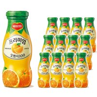 롯데칠성음료 델몬트 오렌지100, 180ml x 12병