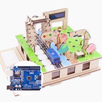 아두이노 IoT 스마트시티 만들기 키트(아두이노 UNO 호환보드, 센서, 메뉴얼 포함)