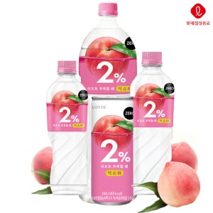 2%부족할 때 제로 이프로 복숭아맛 이온음료 240ml 350ml 1.5L 6입 각2개씩