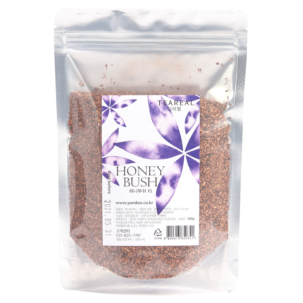 티리얼 <b>허니부쉬</b>차 160g 허브티