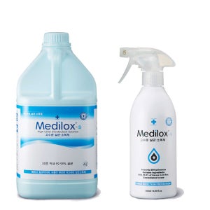 메디록스 S4L+S500ml 일반용 살균소독제 세트