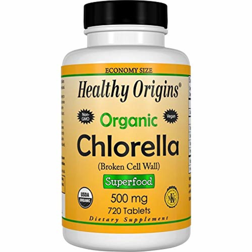 Healthy Origins Organic and Kosher Chlorella 720정