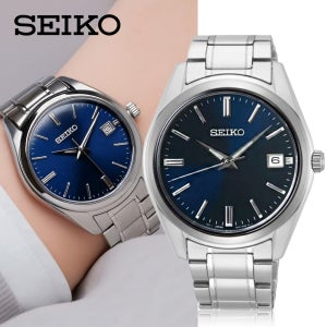 세이코 쿼츠 SUR309P1 사파이어 글라스 남성메탈밴드시계 백화점AS