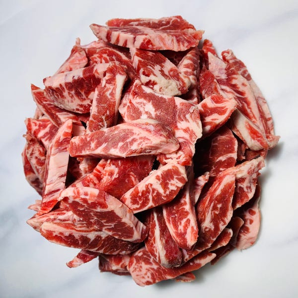 고기선생 소갈비살 갈비살 살치살 600g(200gx3팩) 우삼겹 1.5kg(500gx3팩)