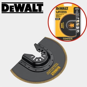 디월트 멀티 다용도 커터날 반원형 만능 캇타날 PVC 석재 목재 진동 컷팅 DWA4213