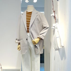 여름디자인 - 오버핏 [코너스톤] 오리지널 퀄리티 린넨자켓 - 243/244